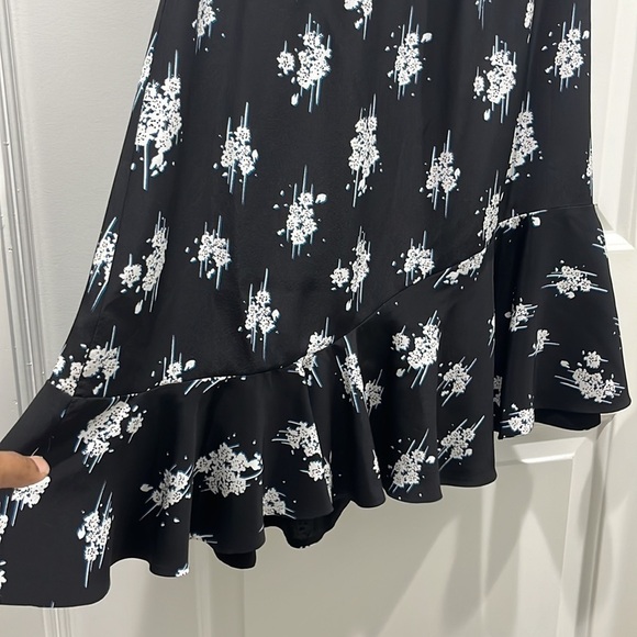 Derek Lam 10 Crosby Silk Mini Floral Sleeveless  Dress Sz 6 - Picture 5 of 9